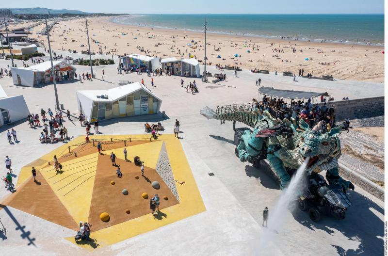 Appartement 65m2 Calais Nord à proximité de la Plage Esterno foto